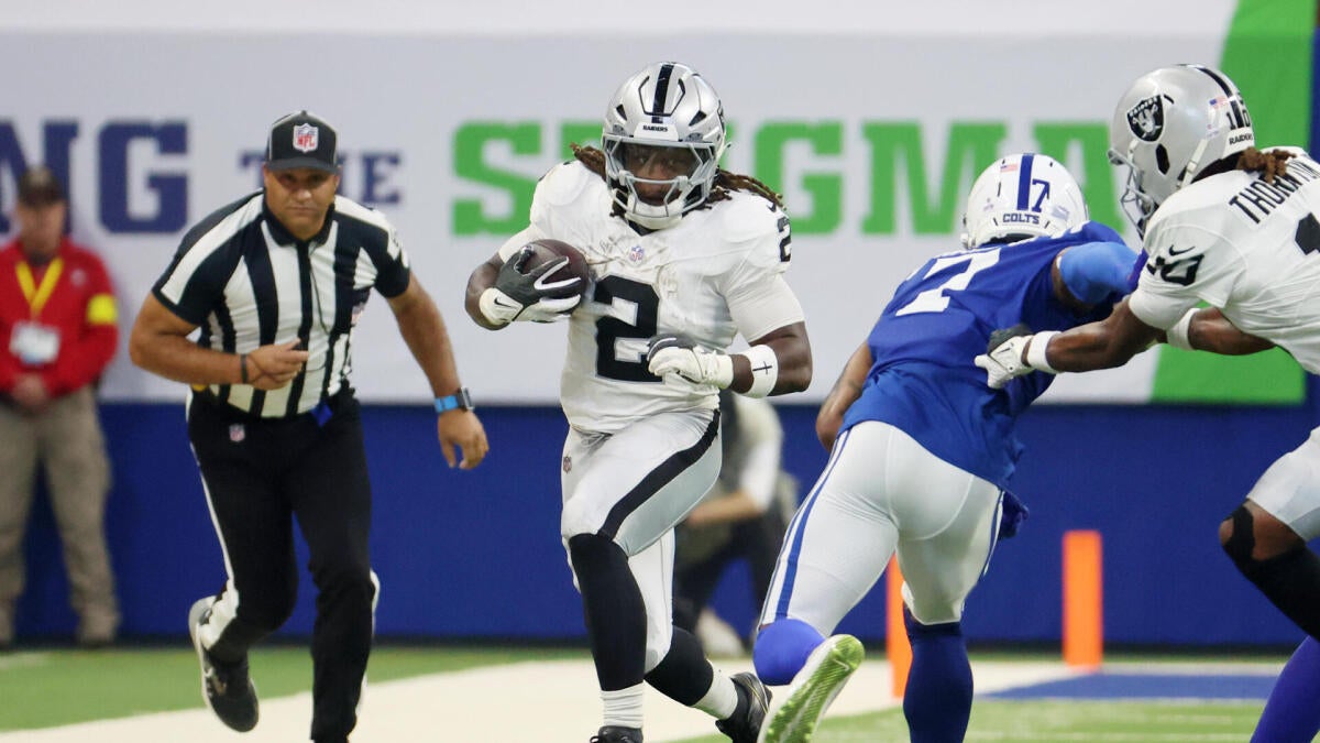 Week 7 NFL rushing yards parlay at BetMGM includes Ashton Jeanty and pays better than 5-1