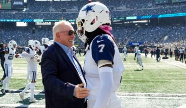 Cowboys' Jerry Jones open to trade before NFL deadline, mulling 'room' for a George Pickens contract extension