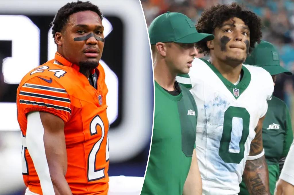 Jets sign ex-Bears running back Khalil Herbert as Braelon Allen goes on IR