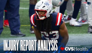 Patriots List One Defender as Questionable for Sunday’s Game vs. Browns 