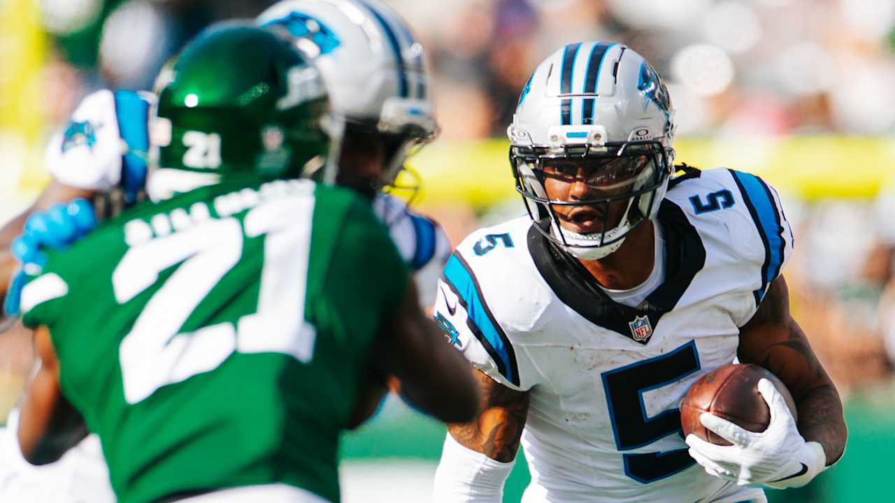 Panthers debut two-back system with Chuba Hubbard and Rico Dowdle