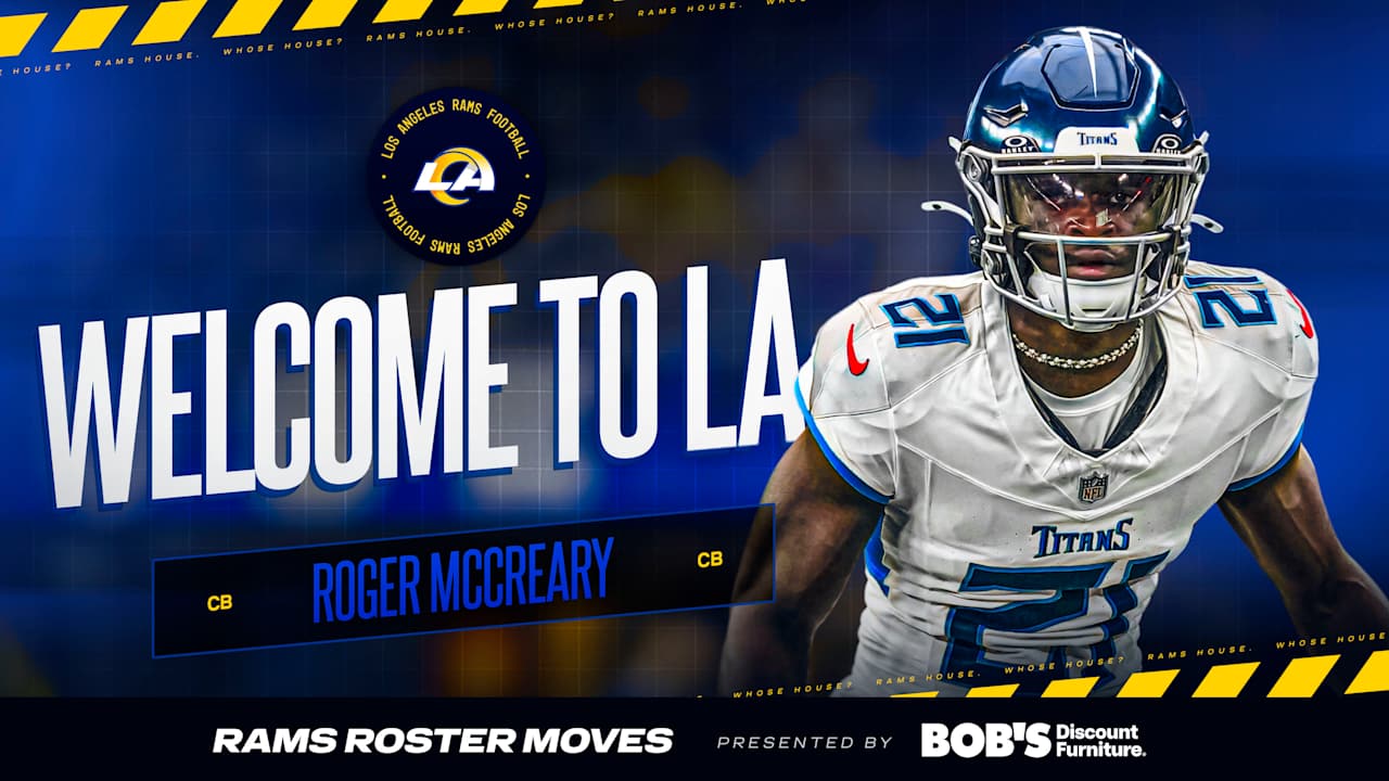 Rams trade for cornerback Roger McCreary