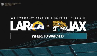 2025 NFL Season: Week 7, How to Watch Los Angeles Rams vs. Jacksonville Jaguars: UK Edition