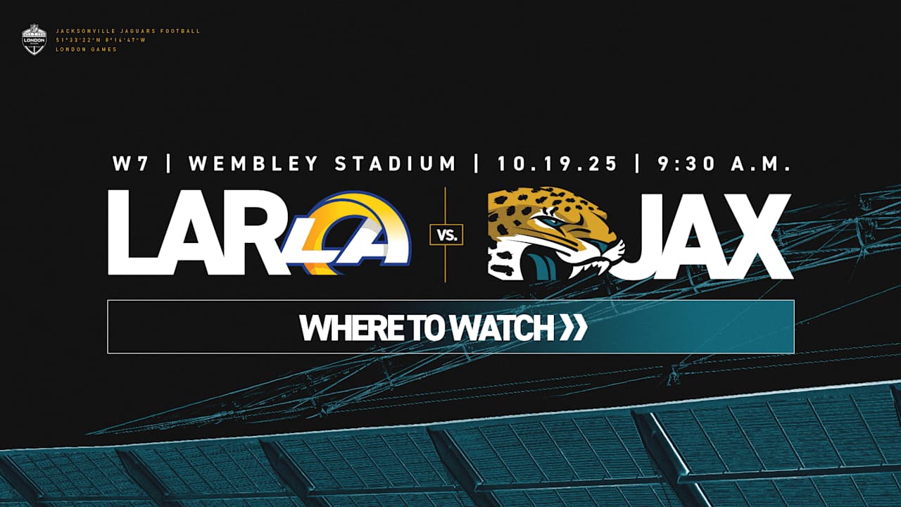 2025 NFL Season: Week 7, How to Watch Los Angeles Rams vs. Jacksonville Jaguars: UK Edition