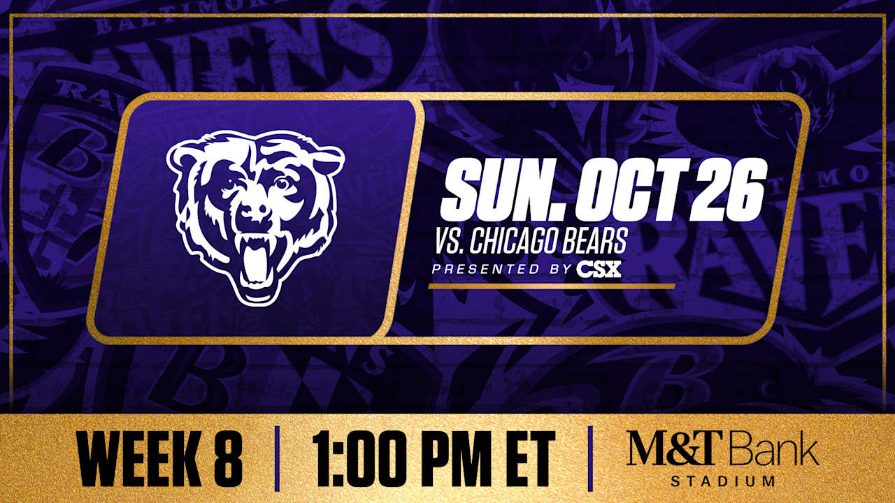Ravens-Bears Gameday Information