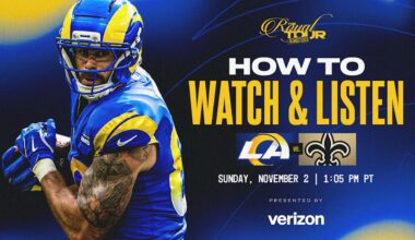 How to watch, listen to and live stream Week 9