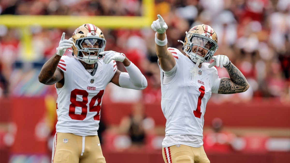 Kendrick Bourne details ‘natural’ connection with Ricky Pearsall – NBC Sports Bay Area & California