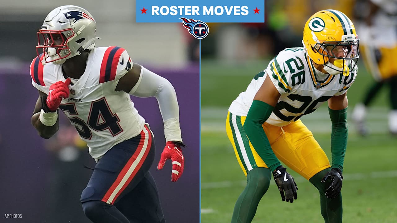 Titans Make a Flurry of Roster Moves on 53-Man Roster, and Practice Squad