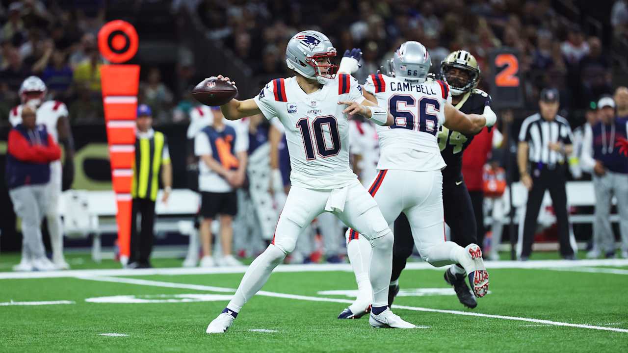 Breaking Down QB Drake Maye and the Patriots Defense in Sunday's Win Over the Saints in Week 6 