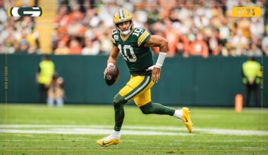 Packers QB Jordan Love has been on a run with his feet this season