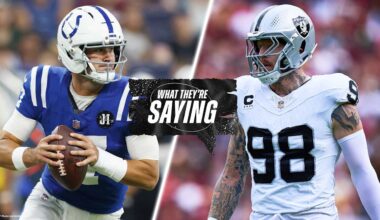 Maxx Crosby is a 'force on the field' and the Colts know it