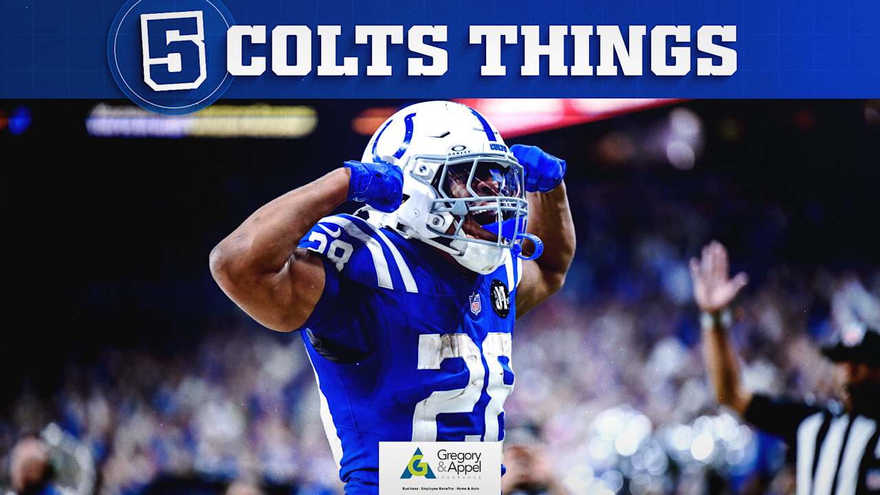The key to Jonathan Taylor's season & managing RB's workload, Daniel Jones gets job done, defense continues to generate explosive plays in Week 8 win over Titans