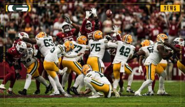 Here’s a crazy stat from Packers-Cardinals in Week 7