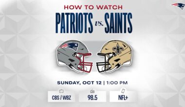 New England Patriots at New Orleans Saints