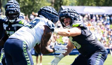 Seahawks O-Line & D-Line Take Every Opportunity To Learn From Each Other: ‘Iron Sharpens Iron’