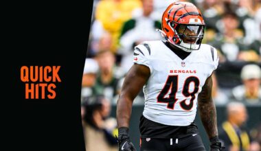 Quick Hits | A Tale Of Two Bengals QBs: Joe Flacco's 196th NFL Start and No. 1 For Rookie LB Barrett Carter