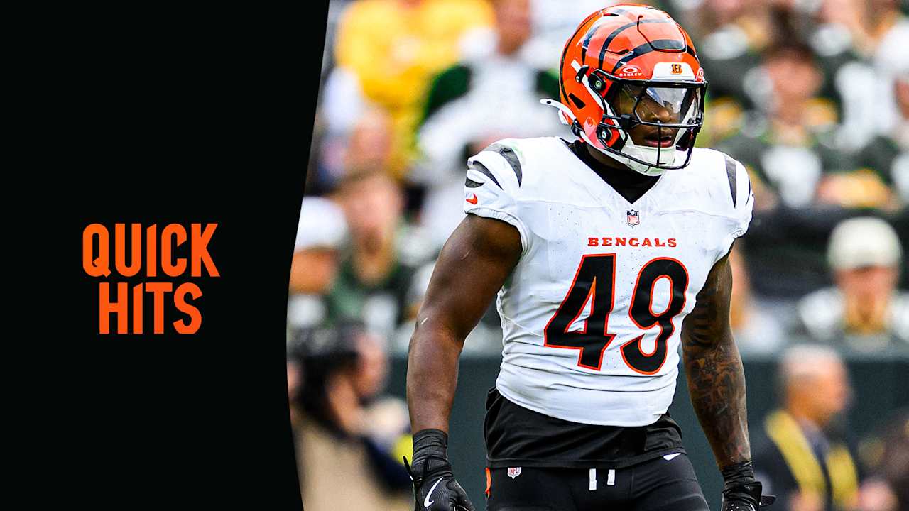 Quick Hits | A Tale Of Two Bengals QBs: Joe Flacco's 196th NFL Start and No. 1 For Rookie LB Barrett Carter