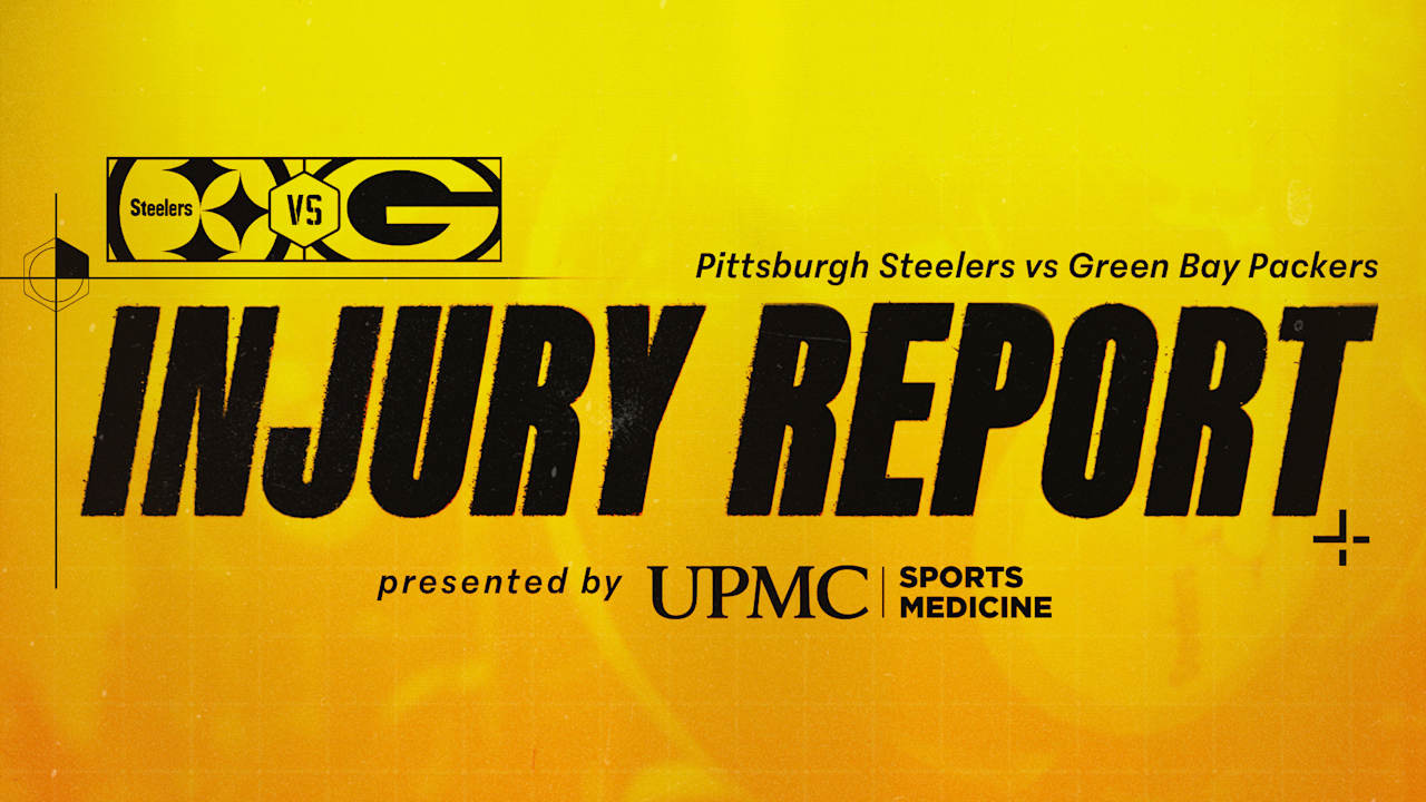 Week 8 Injury Report (Packers) 