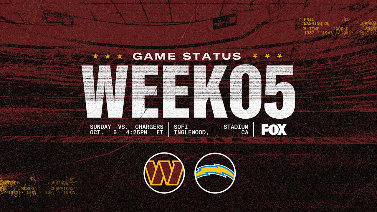 Game status | Jayden Daniels listed as active vs. Chargers