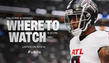 Where to watch Falcons at Vikings