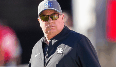 Mark Pope (left) and Anthony Thompson - UK Athletics