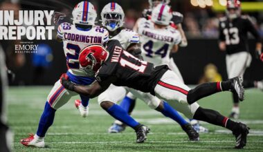 Jalon Walker among 4 starters who miss practice