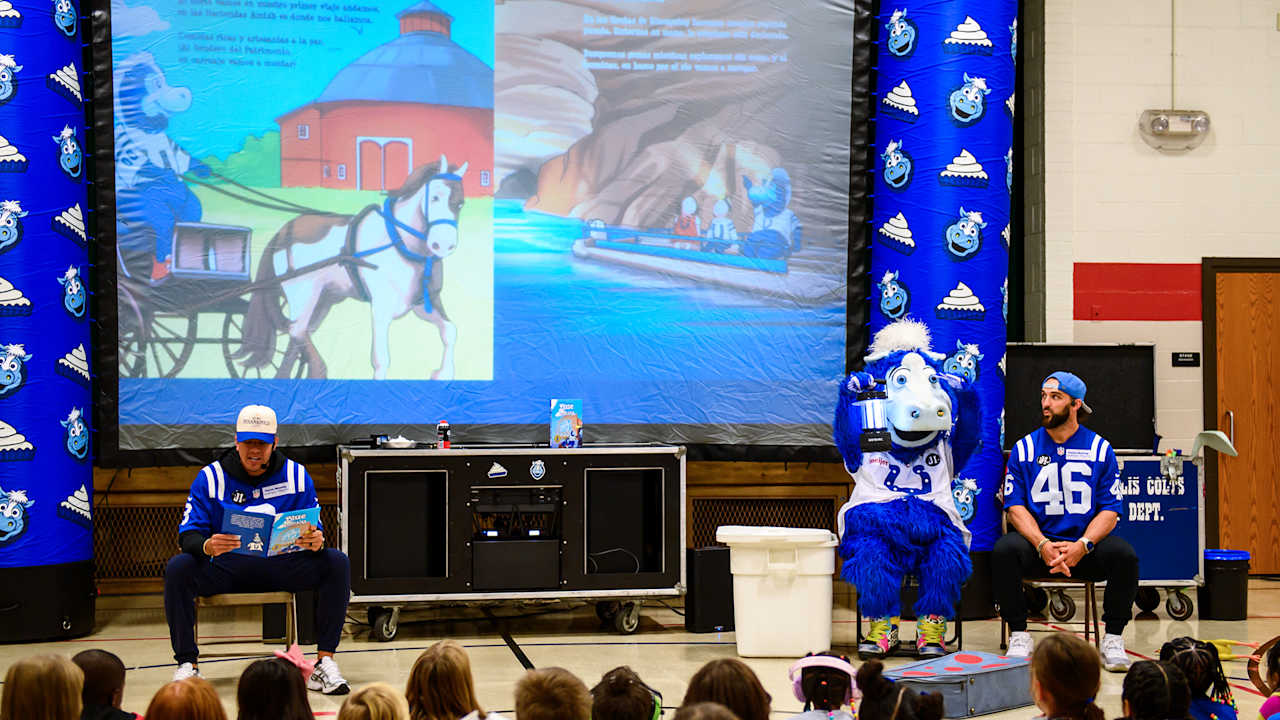 Colts promoting inclusivity and representation with Spanish rendition of Blue's School Show: 'A true honor'