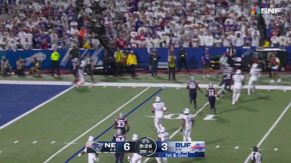 Headline: Buffalo Bills fan has bizarre reaction to catching stray ball from Josh Allen - 'maybe he doesn't want to be on TV',