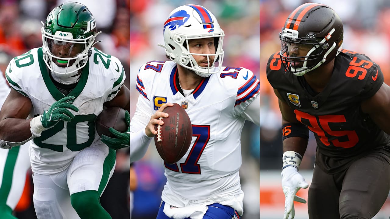 Bills' Josh Allen continues QB scoring trend; Myles Garrett delivers five-sack performance in Browns' loss