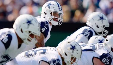 Down four starters on the OL, Dak Prescott's trust in team remained the same because of his own experiences