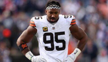 Myles Garrett frustrated after Browns waste five-sack game -- but don't expect a trade