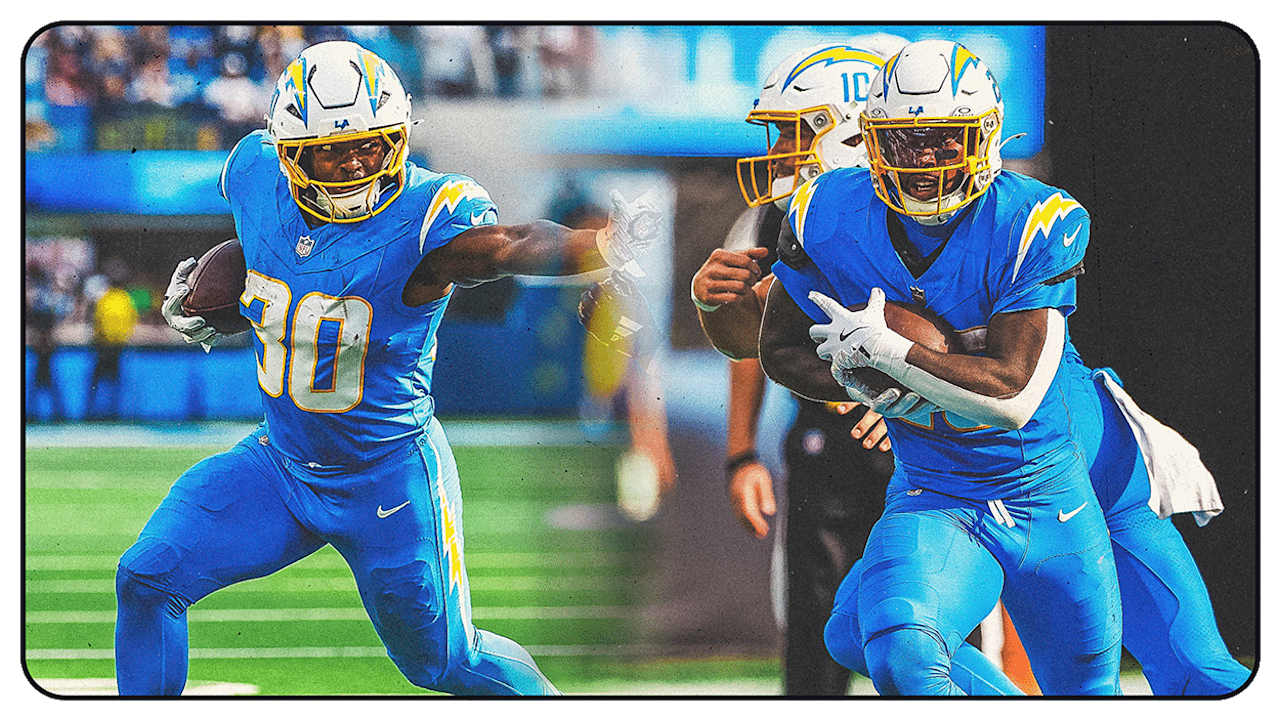 How Hassan Haskins & Kimani Vidal Are Approaching Bigger Roles in Chargers Backfield