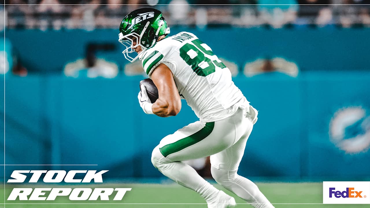 📈 Stock Report | Looking for First Win, Jets Lean on Surging Run Game and Mason Taylor's Improvement