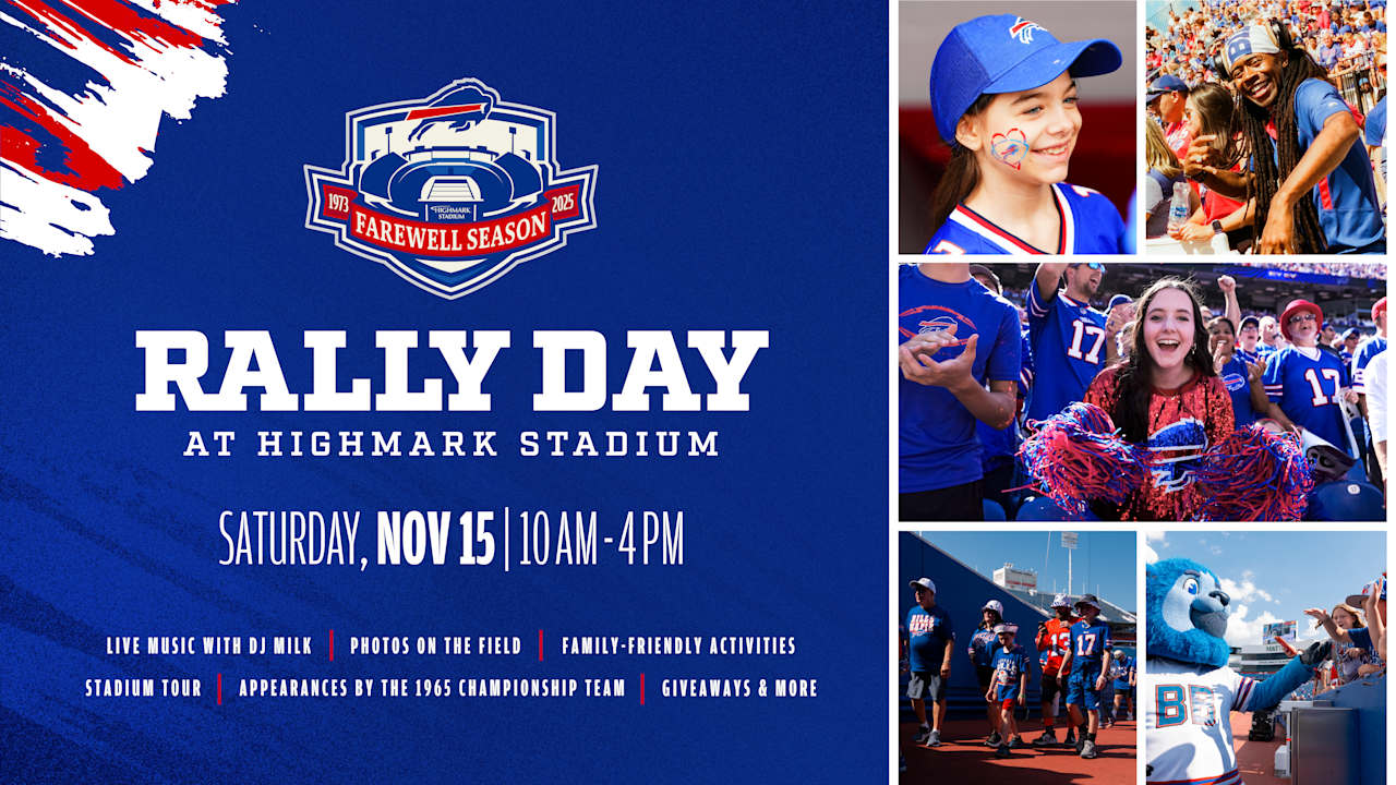 How Bills fans can attend Rally Day at Highmark Stadium