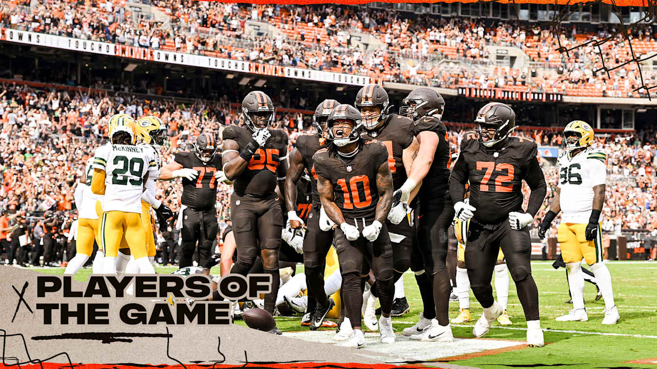 5 standout players from Browns 13-10 win over the Packers