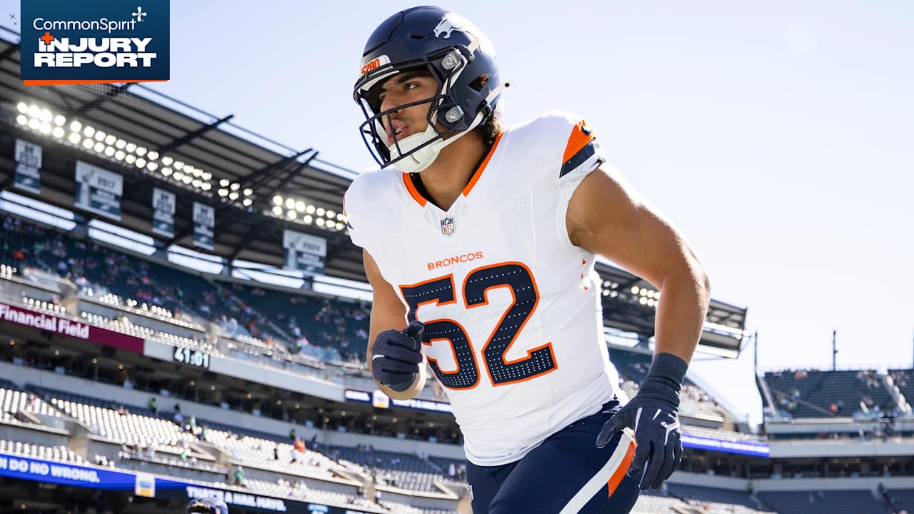 OLB Jonah Elliss lone Broncos player to not practice ahead of Week 7 game vs. Giants