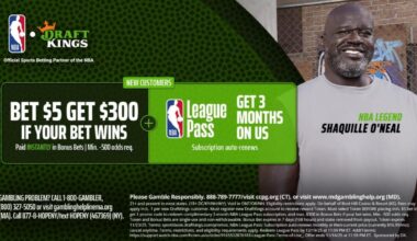 Use DraftKings promo code to get $300 bonus bets, free NBA League Pass by backing Buccaneers, Texans today