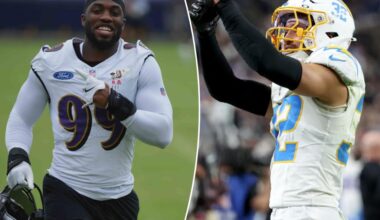 Ravens acquire Alohi Gilman from Chargers for Odafe Oweh