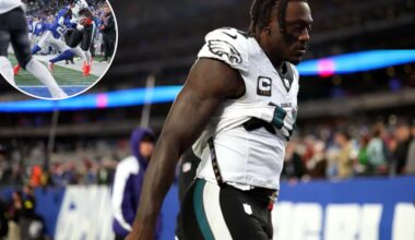 AJ Brown 'clears up' Eagles meeting after denying it happened