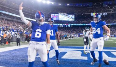 Jaxson Dart is happy to be the Giants' song-and-dance man