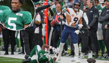 Jets' Garrett Wilson undergoes testing for knee injury