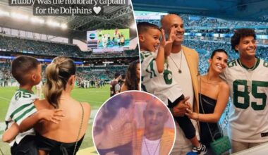 Jason Taylor's wife, Monica, shares video from night they got 'caught'