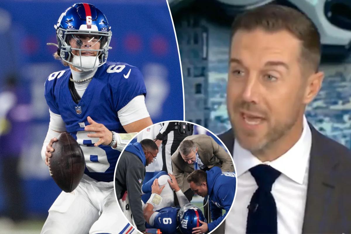 Giants' 'recess ball' will get Jaxson Dart 'killed': ESPN's Alex Smith