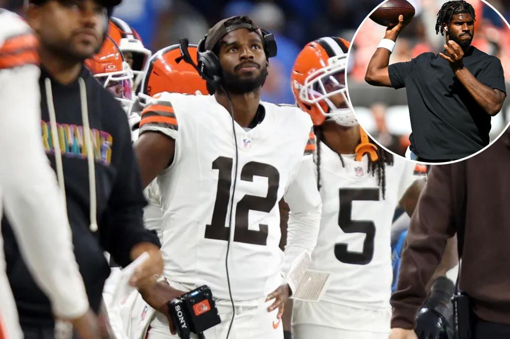 Browns finally announce Shedeur Sanders' spot on depth chart