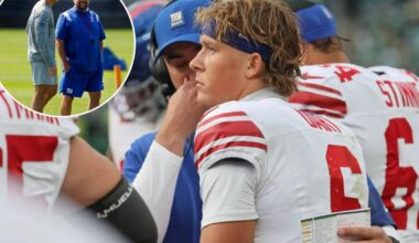 Jaxson Dart's Giants task isn't getting any potential help