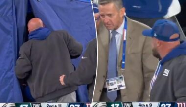 NFL's investigation into Giants' medical tent incident 'ongoing'