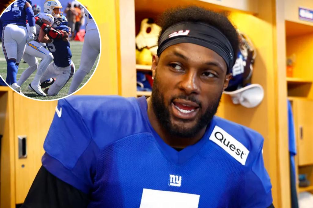 Kayvon Thibodeaux finally reaching known Giants potential