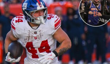 Giants' Cam Skattebo will receive much different welcome vs. Eagles compared to roaring ovation at MSG