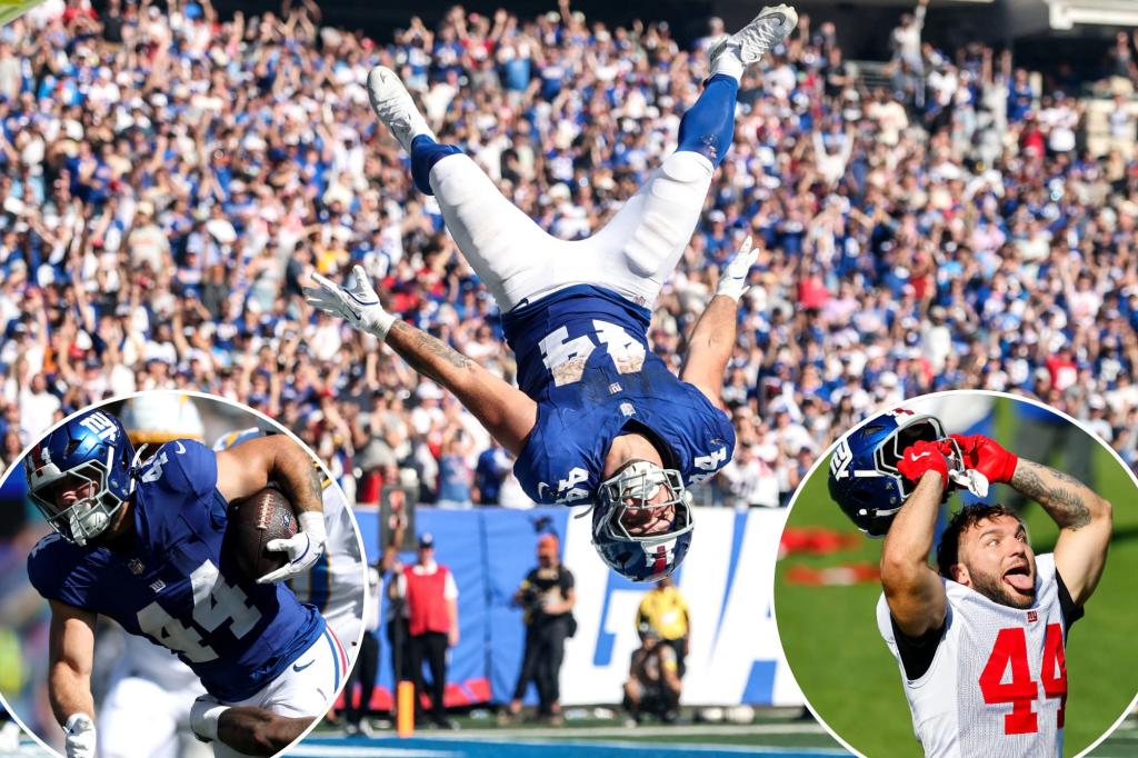 Cam Skattebo's 'built-up anger' behind his punishing on-field mentality