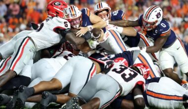 Controversial call in Georgia-Auburn game leaves both fanbases angry